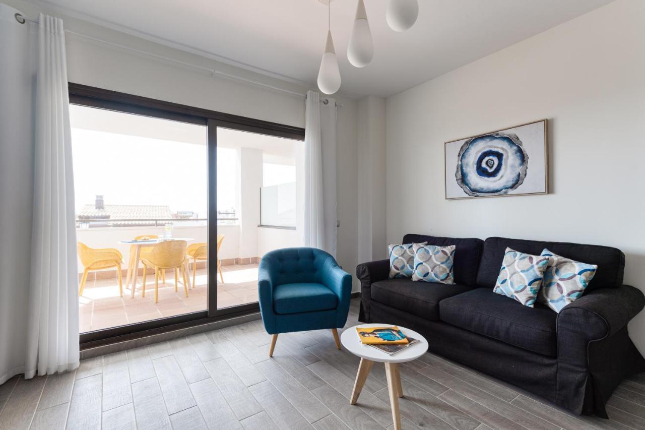Homeforguest Apartamento En Residencia De Lujo Con Terraza Y Piscina La Guirra Eksteriør bilde