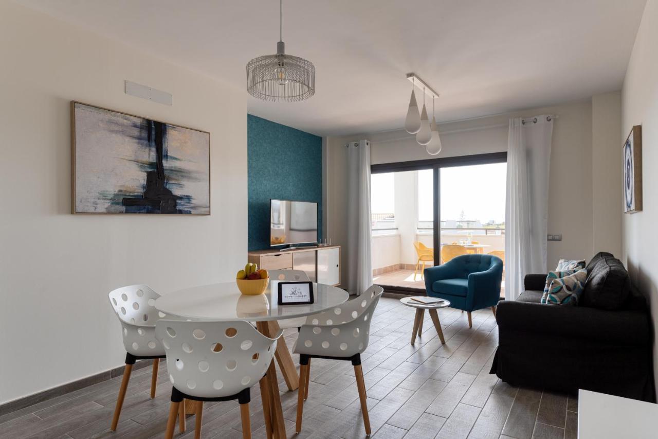Homeforguest Apartamento En Residencia De Lujo Con Terraza Y Piscina La Guirra Eksteriør bilde