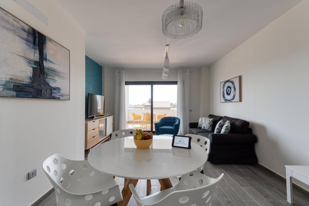 Homeforguest Apartamento En Residencia De Lujo Con Terraza Y Piscina La Guirra Eksteriør bilde